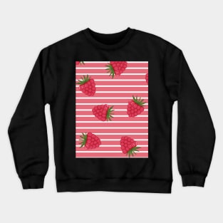 Cool Raspberry pattern Crewneck Sweatshirt